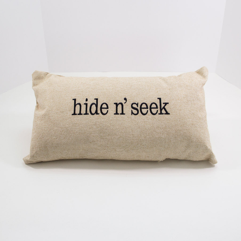 Hide-n-Seek Pillow