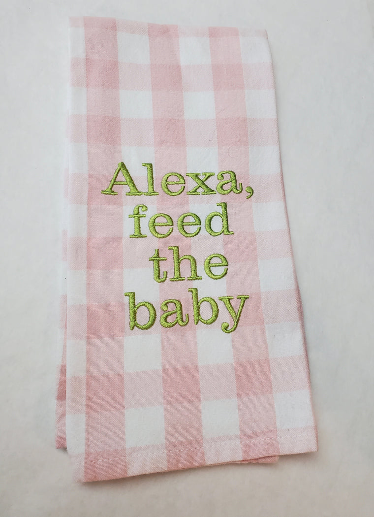 Alexa, feed the baby!