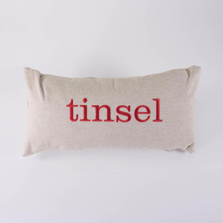 Tinsel Pillow